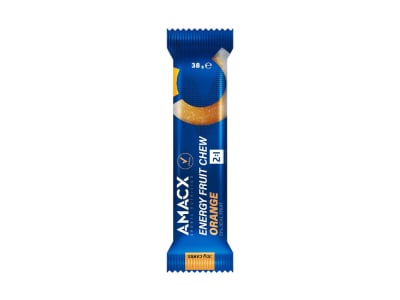 AMACX Energybar Fruit Chew Orange | 38g Bar