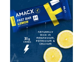 AMACX Bar Fast Bar Lemon | 45g Bar