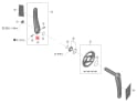 SHIMANO Sicherungsplatte für MTB Hollowtech II Kurbeln