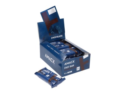AMACX Riegel Fast Bar Schokolade | 12 Riegel Box