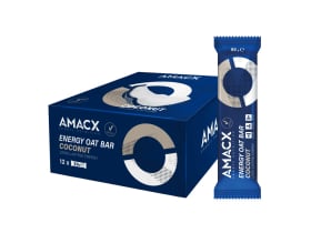 AMACX Energieriegel Oat Bar Kokosnuss | 12 Riegel Box