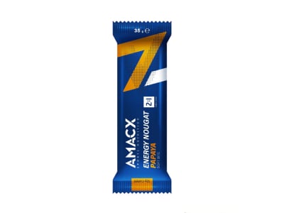 AMACX Energybar Nougat Papaya | 37g bar