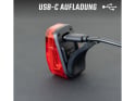 SIGMA SPORT LED Rechargeable Rear Light Hiro 10 USB | StVZO