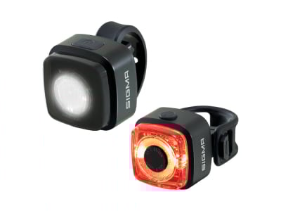 SIGMA SPORT LED Akku Set Scheinwerfer Aura Micro + Rücklicht Hiro Micro | StVZO