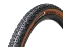 CHALLENGE Tire Getaway Race PPS 28" | 700 x 40C TLR black / brown