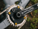 WOLF TOOTH Chainring 1-speed 104 BCD | Drop-Stop B | raw silver 32 Teeth