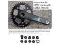 WOLF TOOTH Chainring 1-speed 110 BCD | Drop-Stop B | raw silver