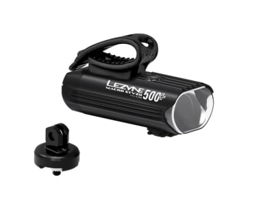 LEZYNE Akku Scheinwerfer Macro Drive 500+ Reverse Loaded Kit | StVZO