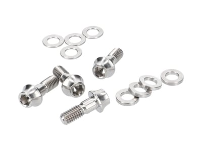 RADIC PERFORMANCE Schrauben Titan für Post-Mount-Bremssattel/-adapter M6 x 18 mm | 4 Stück