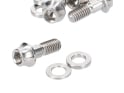 RADIC PERFORMANCE Schrauben Titan für Post-Mount-Bremssattel/-adapter M6 x 18 mm | 4 Stück