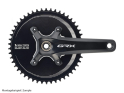 WOLF TOOTH Kettenblatt Aero 110 BCD Road / Gravel Drop-Stop ST 1-fach Shimano GRX 4-Loch | schwarz