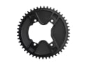 WOLF TOOTH Chainring Aero 110 BCD Road / Gravel Drop-Stop ST 1-speed Shimano GRX 4-hole | black 46 Teeth