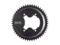 WOLF TOOTH Chainring Aero 110 BCD Road / Gravel Drop-Stop ST 1-speed Shimano GRX 4-hole | black 48 Teeth