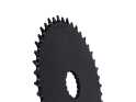 GARBARUK Chainring round Road / CX / Gravel | Cannondale Direct Mount | Aero | black 54 Teeth