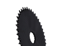 GARBARUK Chainring Oval Road / CX / Gravel | Cannondale Direct Mount | Aero | black 50 Teeth