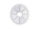 GARBARUK Chainring Oval Road / CX / Gravel | Cannondale Direct Mount | Aero | silver 40 Teeth