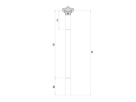 SYNCROS Seatpost SP-R100-SL Carbon | 0 mm Offset | 400 mm