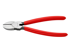 KNIPEX Seitenschneider schwarz atramentiert | lang 180 mm