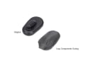 LEAP COMPONENTS handlebar mount for SRAM AXS Wireless Blips shift buttons | TT Shift Mount | Smooth Surface | 1 pair