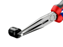 KNIPEX Flachrundzange mit Schneide | lang