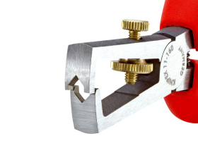 KNIPEX Abisolierzange mit Öffnungsfeder / universal...