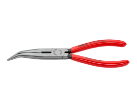 KNIPEX Flachrundzange mit Schneide schwarz atramentiert |...