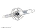 FRAEZEN Crank | SRAM 8-Hole Chainring 28.99 mm SRAM DUB Shaft | silver 160 mm