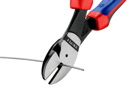 KNIPEX Kraft-Seitenschneider schwarz atramentiert |...