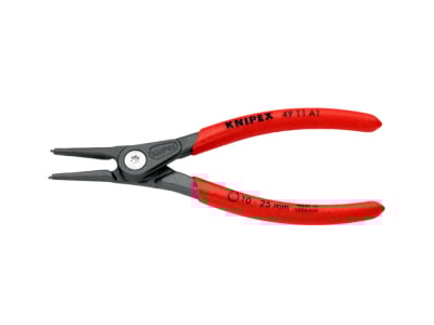 KNIPEX External Precision Snap Ring Pliers grey atramentized | 10 - 25 mm