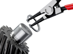 KNIPEX Sicherungszange schwarz atramentiert | 10 - 25 mm