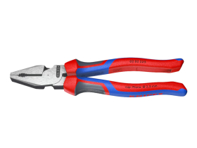 KNIPEX Kraft-Kombizange schwarz atramentiert | lang 225 mm