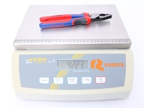 KNIPEX Kraft-Kombizange schwarz atramentiert | lang 225 mm