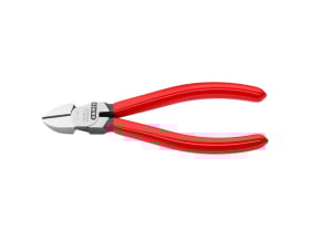 KNIPEX Seitenschneider schwarz atramentiert | kurz 140 mm