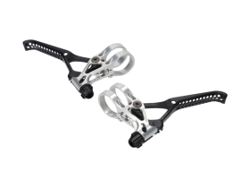 EXTRALITE Bremshebel UltraLevers 3S | silber-schwarz
