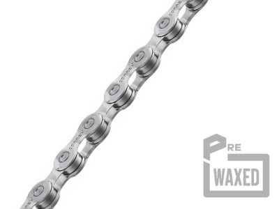 CONNEX pre-waxed Chain 12SR WAX for SRAM Flattop AXS Road & Transmission | 12-speed | 126 links | silver