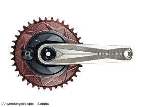 ALUGEAR Crank Arms Stellar Ti MTB | SRAM 8-hole Chainring...