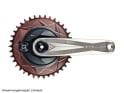 ALUGEAR Crank Arms Stellar Ti MTB | SRAM 8-hole Chainring 28.99 mm SRAM DUB Shaft | titanium raw