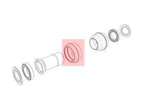 HOPE Replacement Shell for Bottom Bracket PF46 / 24 mm /...