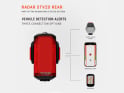 LEZYNE Rear Light Battery Radar 40 | StVZO