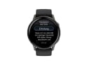 GARMIN Venu 4 | GPS Multisport Smartwatch | 45 mm | Schwarz / Schiefergrau mit Silikon-Armband Schwarz