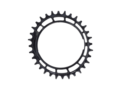 GARBARUK Kettenblatt MTB Oval 1-fach narrow-wide Thread Mount für XX / XX SL Powermeter Spider | 0 mm Offset | schwarz 32 Zähne