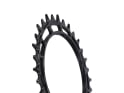 GARBARUK Kettenblatt MTB Oval 1-fach narrow-wide Thread Mount für XX / XX SL Powermeter Spider | 3 mm Offset | schwarz