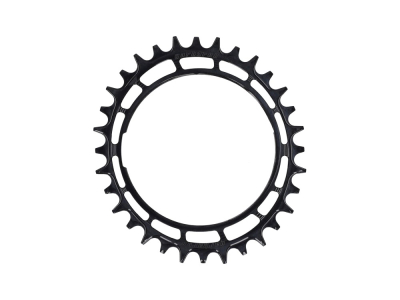 GARBARUK Kettenblatt MTB Oval 1-fach narrow-wide Thread Mount für XX / XX SL Powermeter Spider | 3 mm Offset | schwarz 32 Zähne