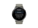 GARMIN Venu 4 | GPS Multisport Smartwatch | 45 mm | Black / Silver with Silicone Wristband Gray