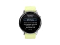 GARMIN Venu 4 | GPS Multisport Smartwatch | 45 mm | Gray / Silver with Silicone Wristband Citron