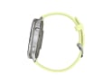 GARMIN Venu 4 | GPS Multisport Smartwatch | 45 mm | Gray / Silver with Silicone Wristband Citron