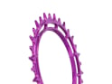 GARBARUK Kettenblatt MTB Round 1-fach narrow-wide Thread Mount für XX / XX SL Powermeter Spider | 0 mm Offset | lila 40 Zähne