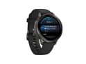 GARMIN Venu 4 | GPS Multisport Smartwatch | 41 mm | Black / Slate Gray with Silicone Wristband Black