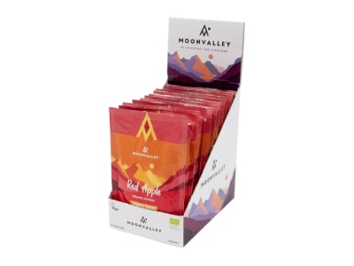 MOONVALLEY Organic Drink Powder Red Apple | 12 Bag Box
