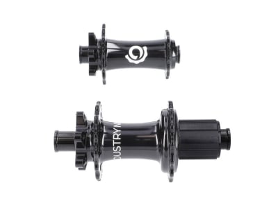 INDUSTRY NINE Hub Set MTB Hydra 2 Classic 6-Hole BOOST | Freewheel Shimano HG | black